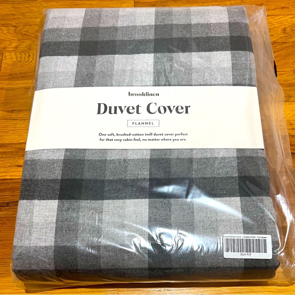 Duvet Cover - Brooklinen - Flannel - Full/Queen